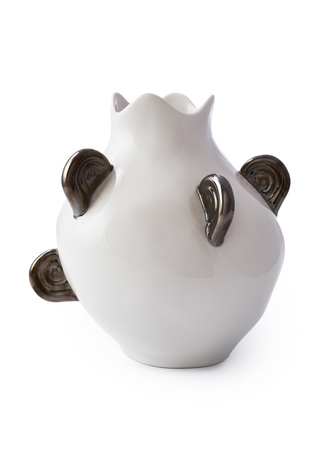 ARIES vase with platinium horns