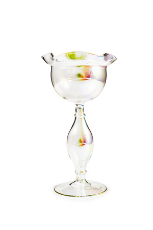 CRATER glass rainbow effect