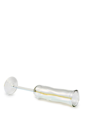 CAMELOPARDALIS champagne glass rainbow effect