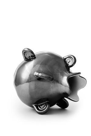 ARIES platinum vase with platinum horns