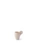 ARIES white espresso cup with white horn
