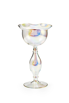 CRATER glass rainbow effect