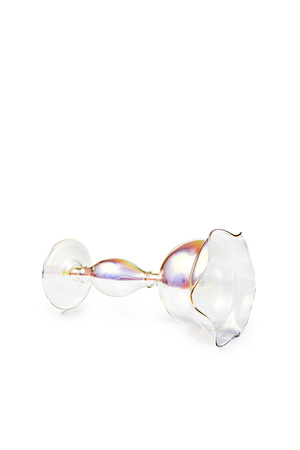 CRATER glass rainbow effect